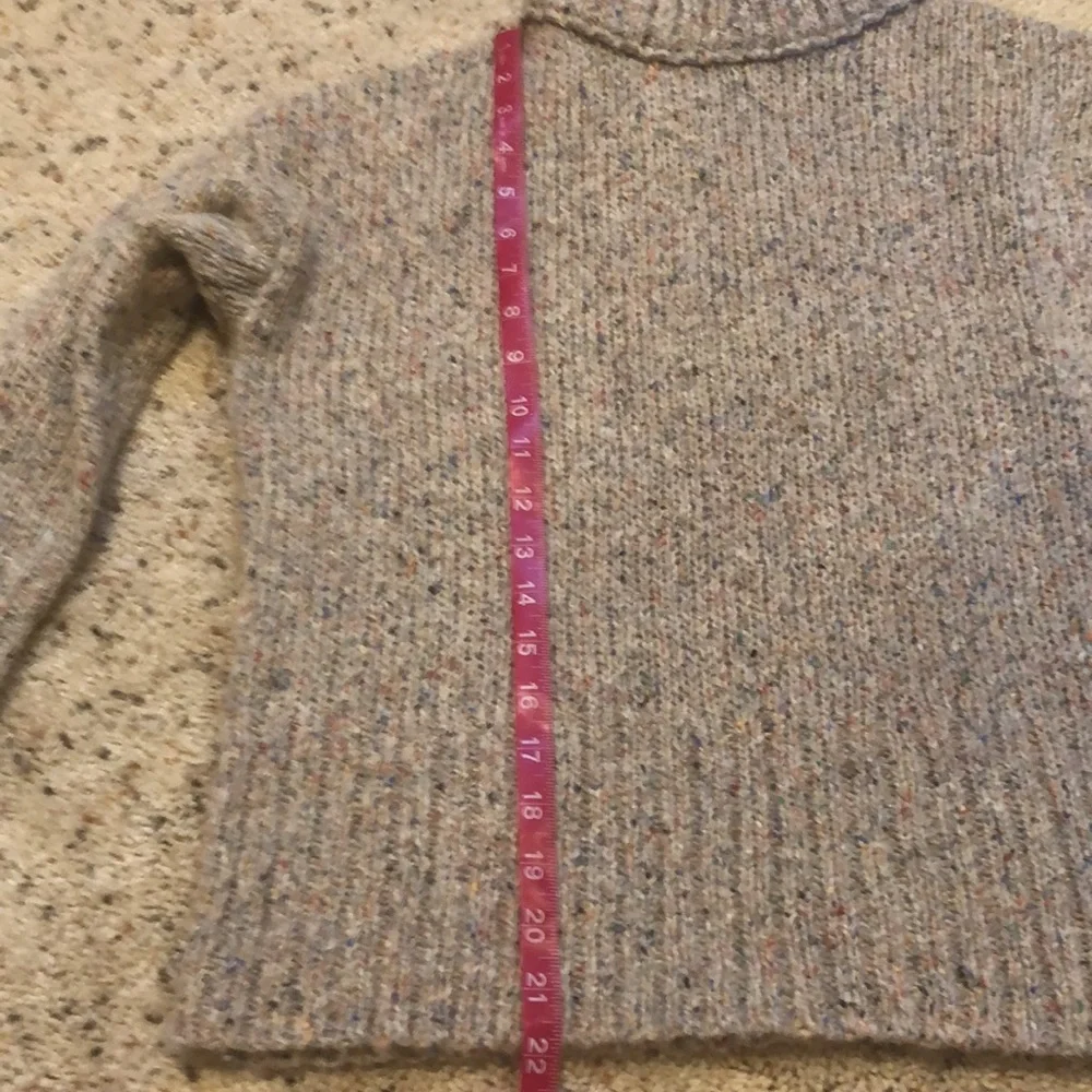 J. Crew Wool Confetti Mock Neck Sweater Size XS - Picture 9 of 13